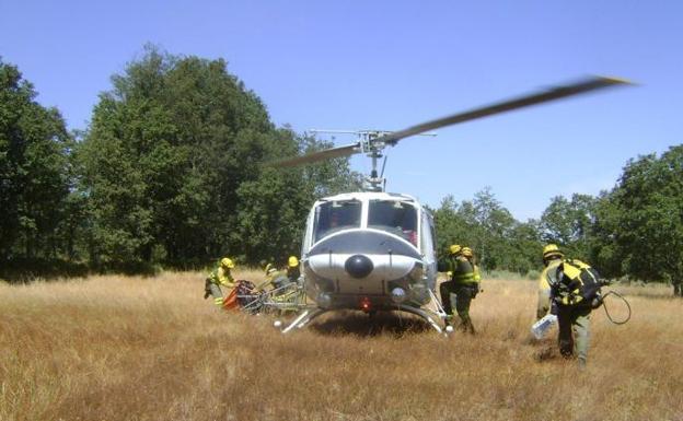 Aprobados 1,53 millones para luchar contra el fuego desde la base de Camposagrado