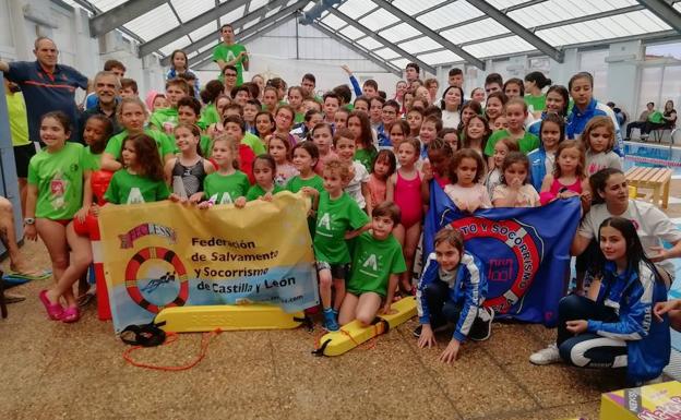 Juegos escolares de Socorrismo en La Bañeza