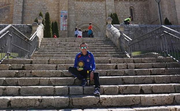 Iván Álvarez, segundo en el Trail Villajuelos