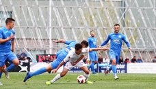 Derrota de la Cultural ante el Fuenlabrada (1-0)