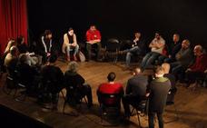 Rafa Mayoral y Ana Marcello se reúnen en León con trabajadores de la minería y la térmica de Compostilla