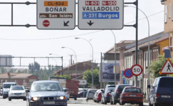 El tráfico en la N-601 a su paso por Puente Villarente se cortará los días 8 al 12 y 24 al 28 de abril