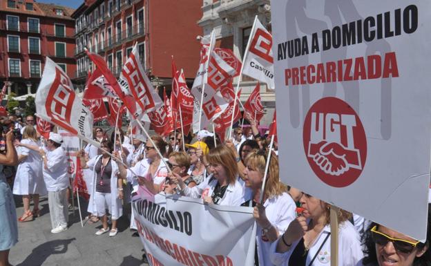 Los trabajadores de León salieron a la calle en 24 ocasiones, con una subida del 60%