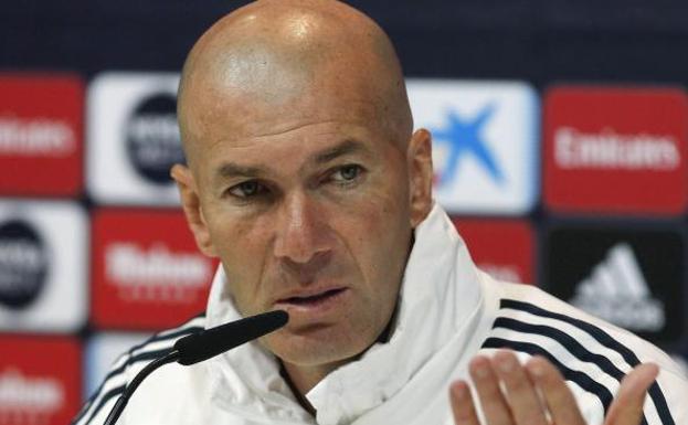 Zidane: «Hay muchos jugadores que pueden hacer caja»