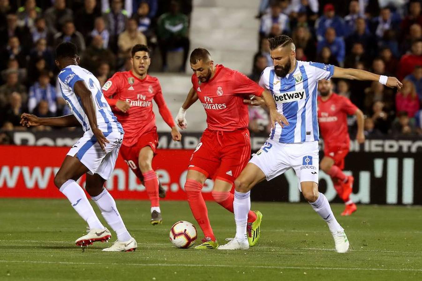 Las mejores imágenes del Leganés-Real Madrid