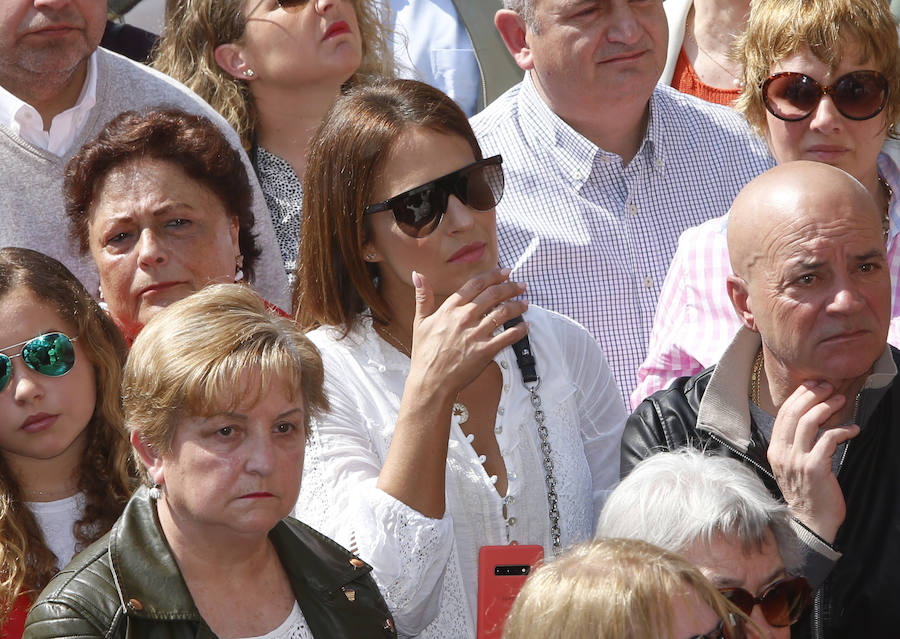 Paula Echevarría disfruta del Encuentro en Candás