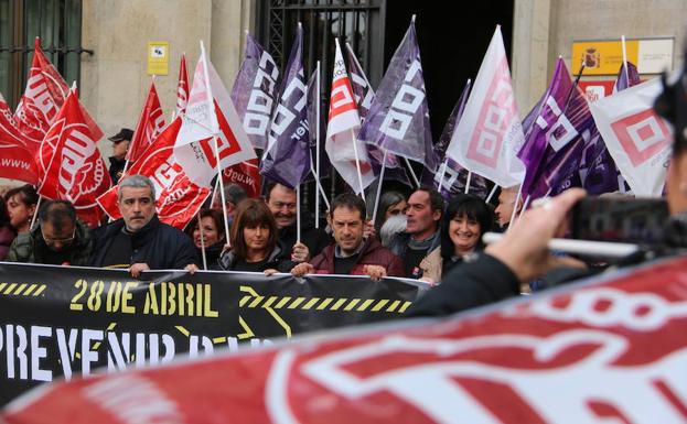 La precariedad laboral 'escala' en León, con 32 accidentes diarios en el puesto de trabajo