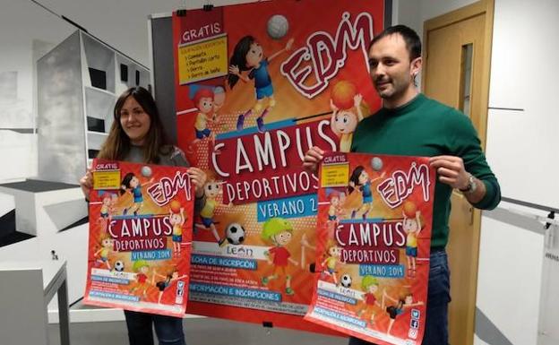 Los Campus Deportivos del Verano ofrecen diversión y actividad física en 26 propuestas para los más pequeños