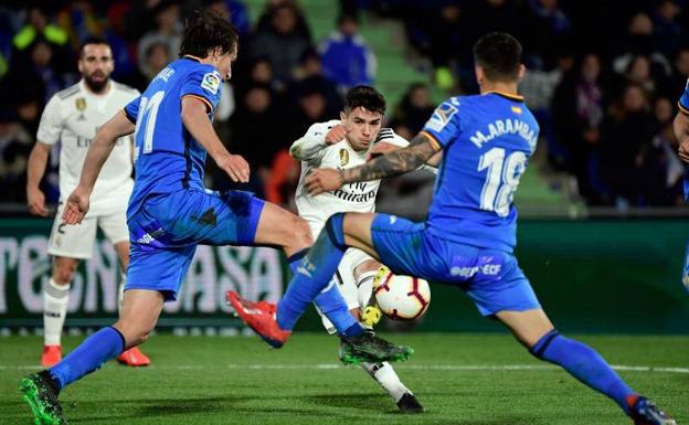 El Madrid se atasca en el Coliseum