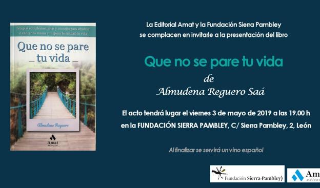 La periodista y escritora leonesa Almudena Reguero presenta su último libro en la Fundación Sierra Pambley