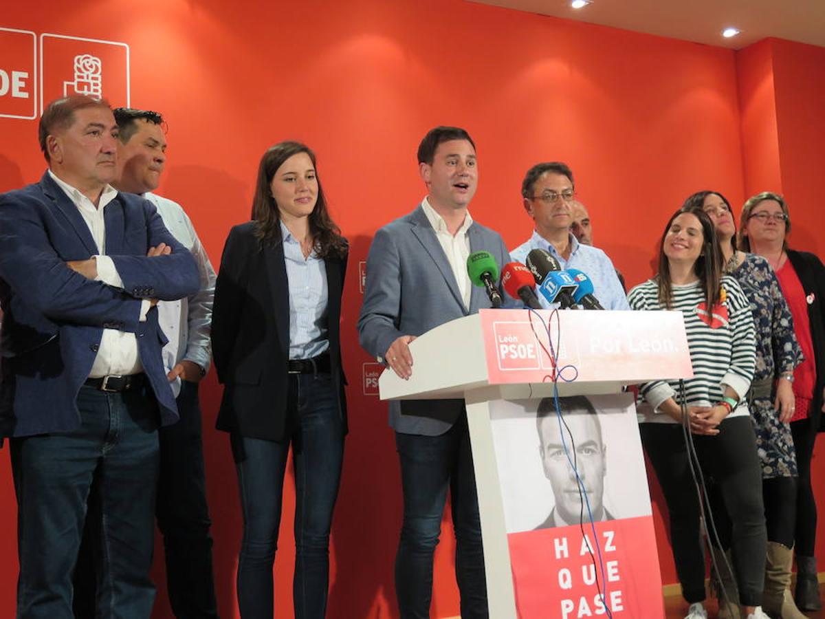 El PSOE de León, de fiesta con sus dos diputados