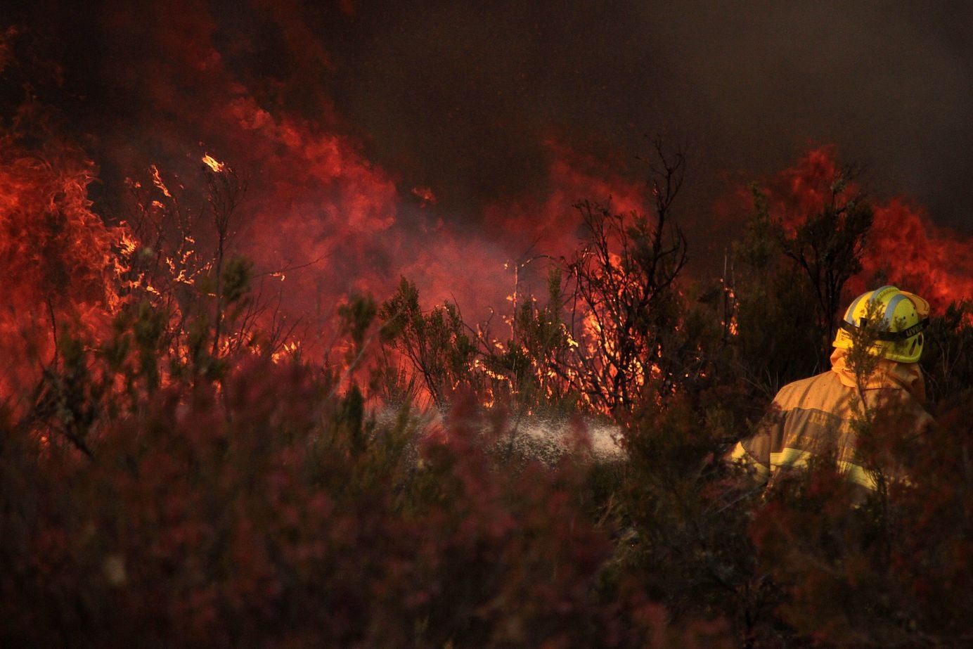 Fuego en Quintanilla del Castillo