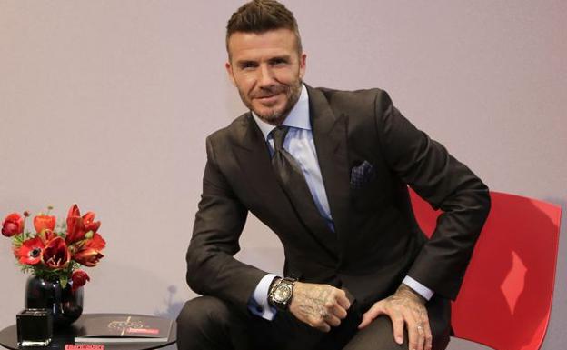 David Beckham regresa a Madrid para un anuncio