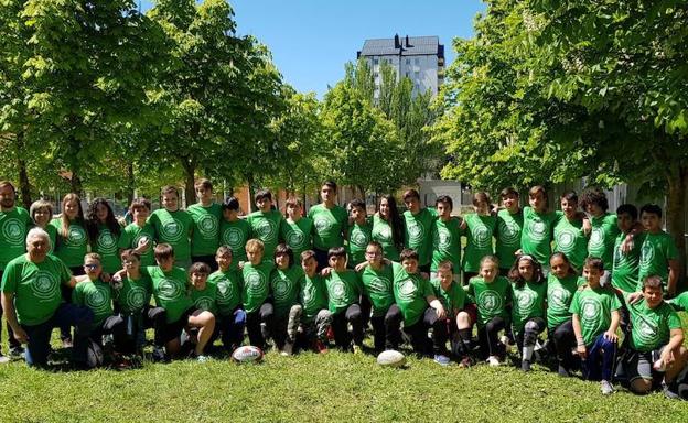 La Escuela Robher Asesores León RC disfruta y deja excelentes sensaciones en la XI Araba Rugby Cup