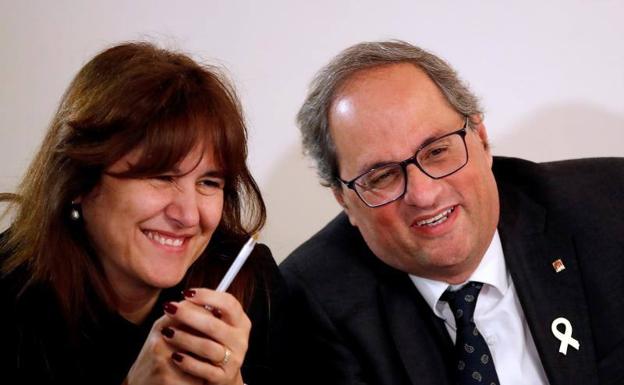 Torra, citado a declarar como investigado el 15 de mayo por los lazos amarillos