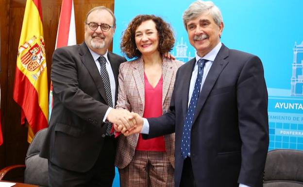 Junta, ULE y Ayuntamiento reformarán la Escuela Hogar de Ponferrada para crear una residencia universitaria de entre 65 y 120 plazas