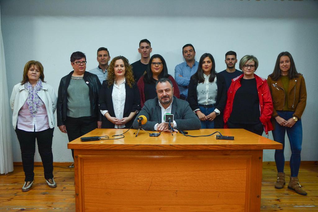 Eduardo Morán presume de «deuda 0» al presentarse a la reelección por el PSOE en Camponaraya