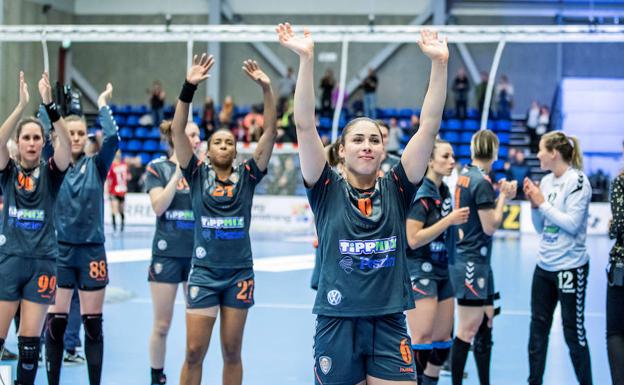 Mireya González, campeona de la EHF Cup con el Siofok