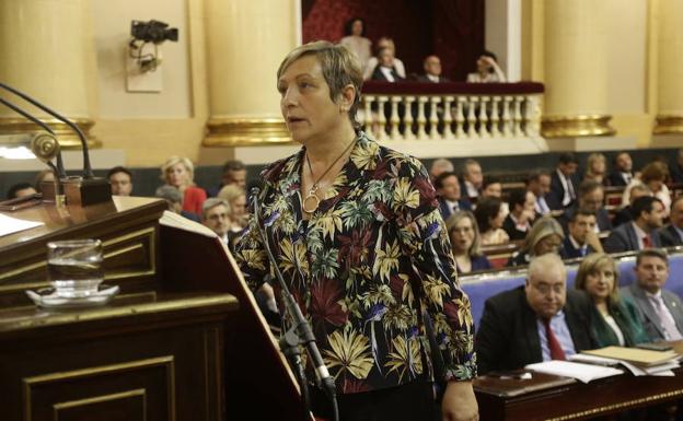 Salvador Vidal, Mª Carmen Morán y Constantino Marcos Álvarez, adquieren su condición plena de senadores