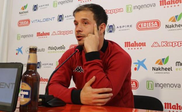 Martínez: «Buscamos un acuerdo para quedarme aquí, es lo que quiero»