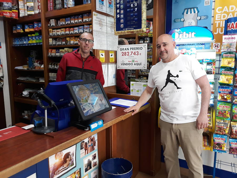 Un único boleto acertante de primera categoría en el sorteo de la Bonoloto deja un premio de casi 283.000 euros en León