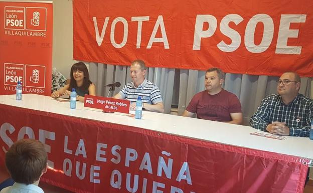 El PSOE de Villaquilambre cierra su campaña con la «profesionalidad, honestidad y cercanía» como pilares