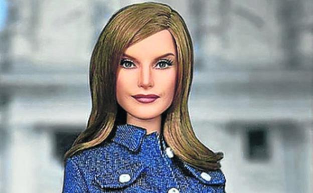 La reina Letizia tiene su muñeca