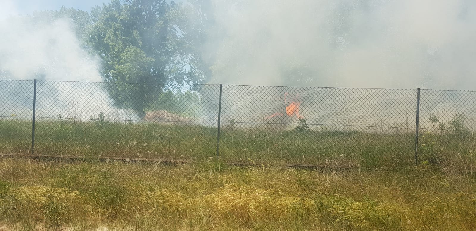 Fuego en Villaobispo