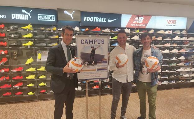 Diego Calzado participará en una tarde de fútbol con los niños en El Corte Inglés para presentar su campus de verano en el Olímpico