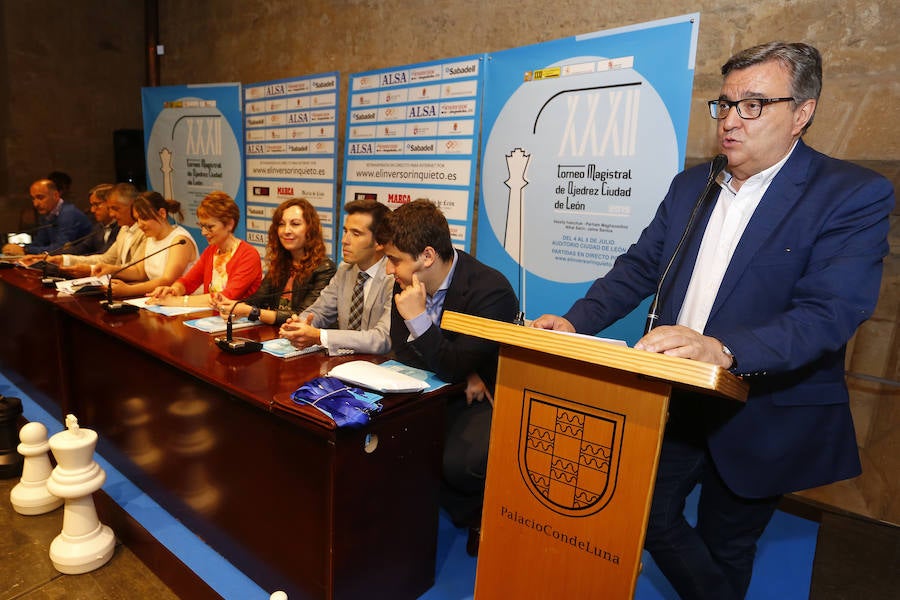 Presentación del XXXII Magistral de Ajedrez Ciudad de León