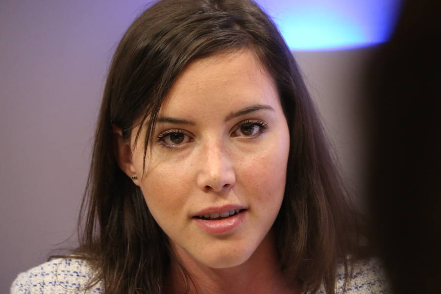 Andrea Fernández, la diputada más joven del PSOE, en leonoticias