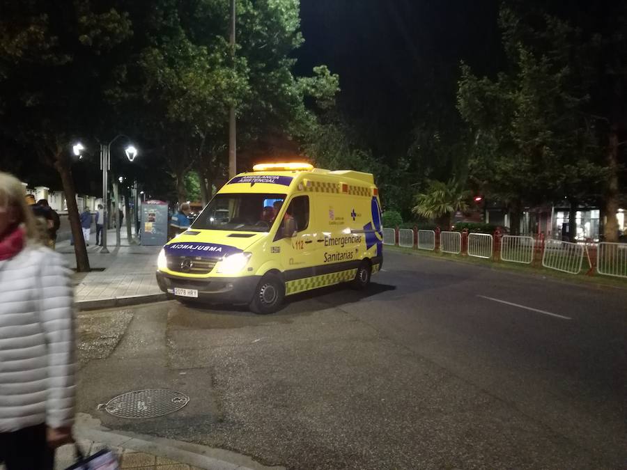 Herido en una agresión con arma blanca en la avenida Manuel Rivera de Palencia