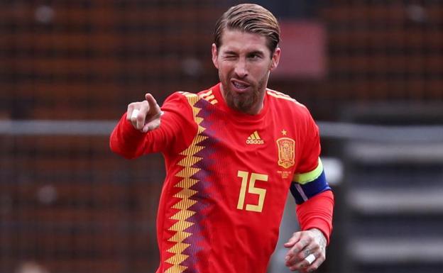 Ramos, sobre su récord: «Es un orgullo y te anima a seguir trabajando»