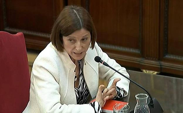 Estrasburgo rechaza la demanda de Forcadell por su prisión