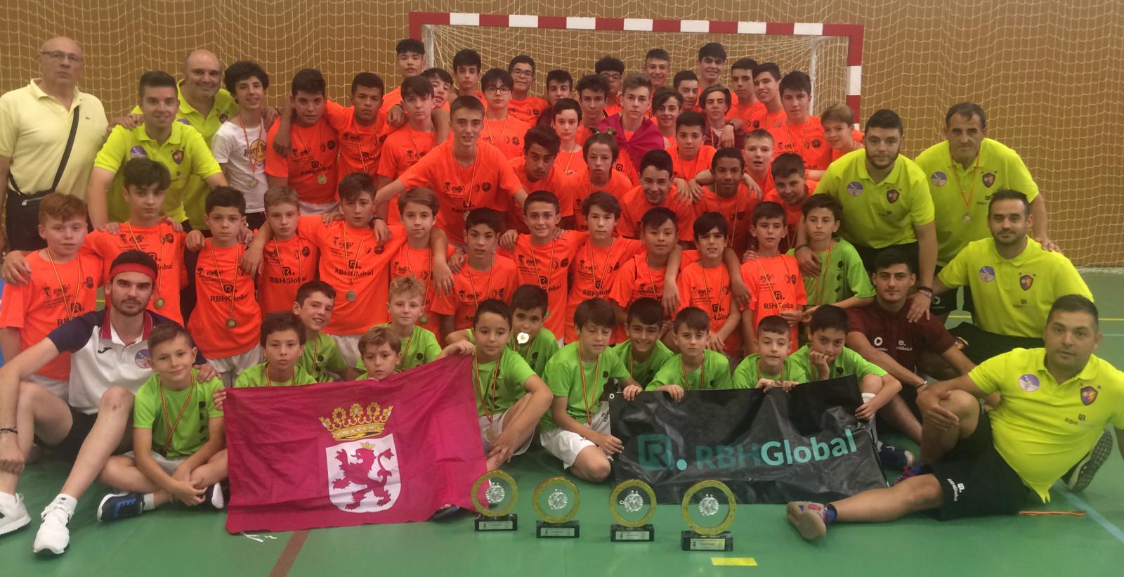 El equipo RBH GLOBAL benjamín se proclama campeón de España de fútbol sala