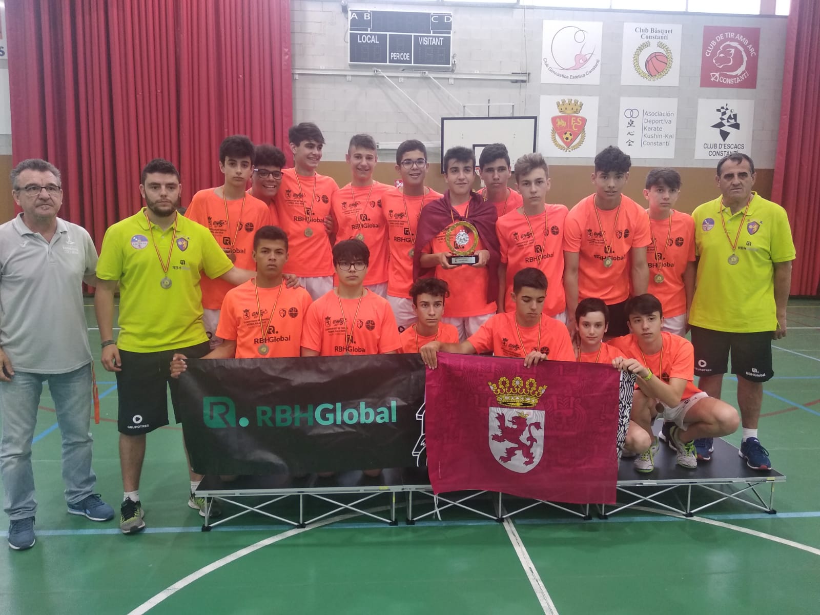 El equipo RBH GLOBAL benjamín se proclama campeón de España