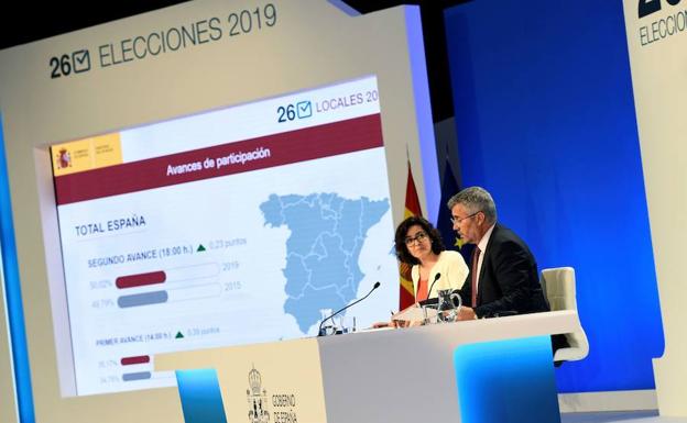 Interior achaca el vuelco en la Diputación de Segovia a «proyecciones» sobre los datos de la Junta Electoral