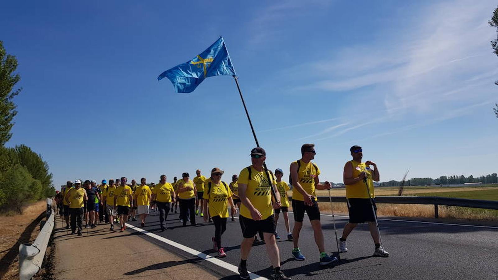 La 'Marcha del Aluminio' parte de Cimanes de la Vega