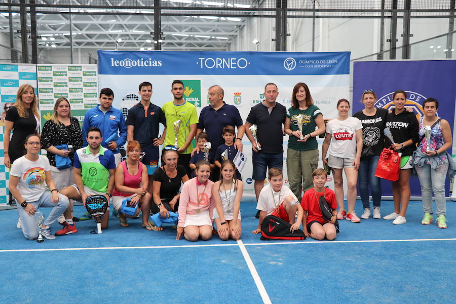 Entrega de premios en el Olímpico de León