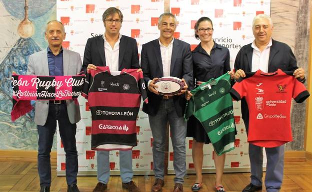 Unión de fuerzas en el rugby leonés: se fusionan el León RC y el Albéitar