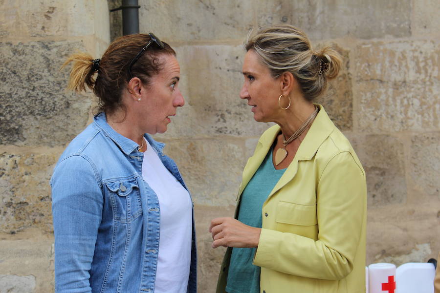 Las banderitas de Cruz Roja inundan León