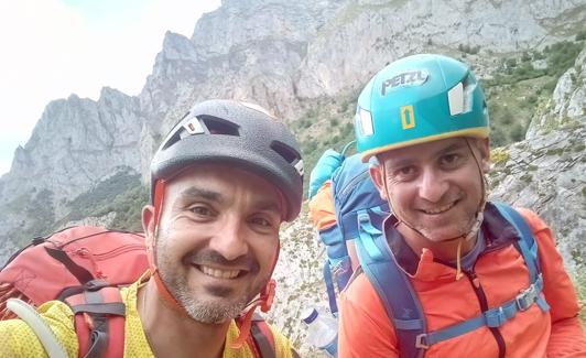 Los rescatadores de Abdu en Picos de Europa: «Si no tuviese esa complexión atlética difícilmente hubiera sobrevivido»