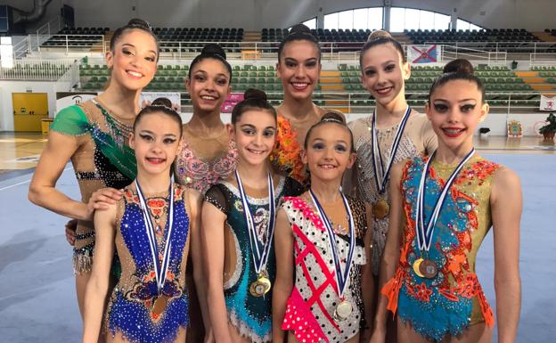 El Club Ritmo suma 17 medallas en en Nacional de Mallorca