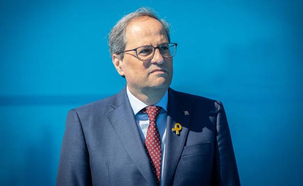 Torra evita comprometerse a actuar dentro de la legalidad y urge a Sánchez a hacer una propuesta a Cataluña