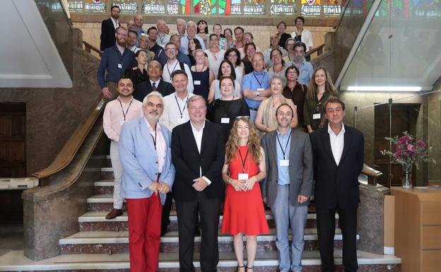 Silván recibe a los defensores universitarios que participan en la Asamblea de la Red Europea ENOHE