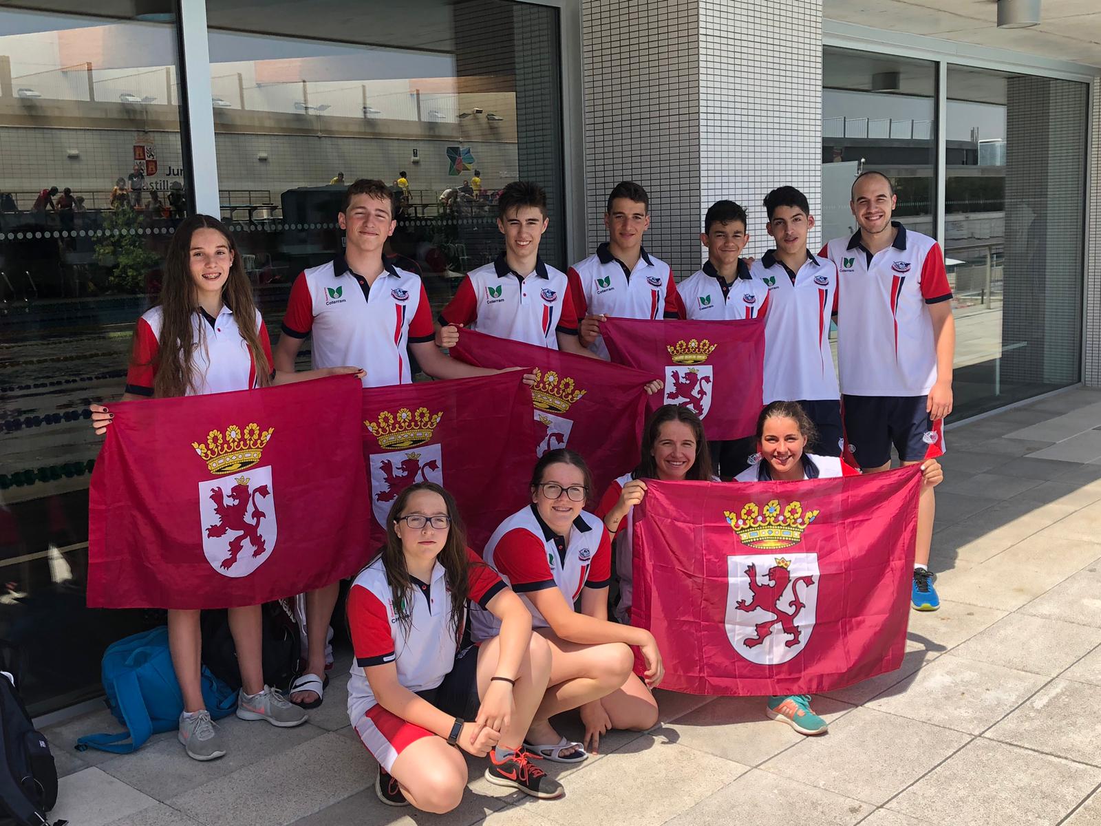 El Club Natación León, séptimo equipo territorial infantil