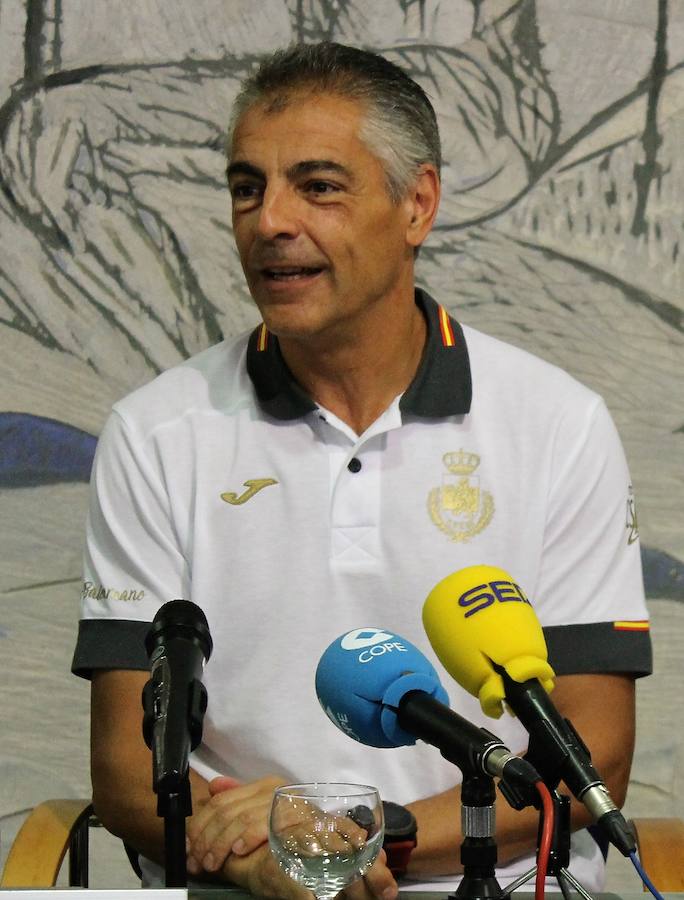 Presentación partido internacional de balonmano