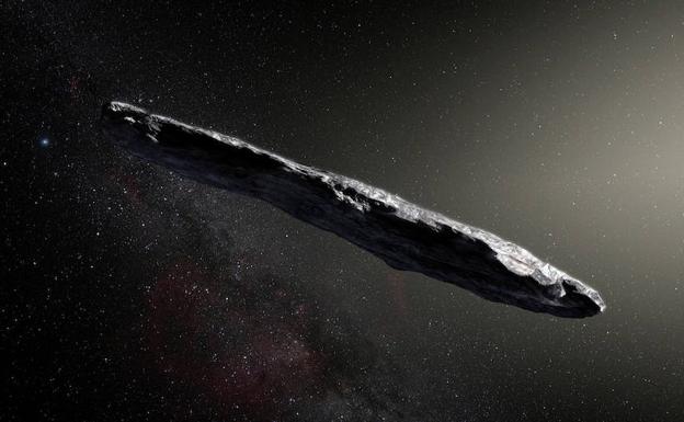 'Oumuamua, qué llegó de fuera del Sistema Solar, no es una nave extraterrestre