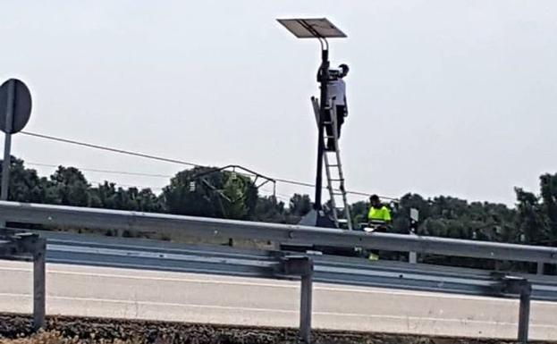 La DGT coloca un nuevo radar de tramo, el tercero en la provincia de León