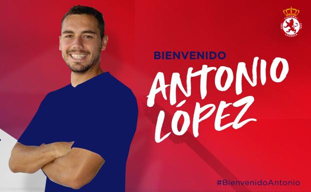 El delantero Antonio López, nuevo jugador de la Cultural
